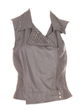 Only Gilet Gris Gilet Femme