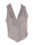 Only Gilet Gris Gilet Femme