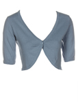 Vero Moda Gilet Bleu Bolero Fe