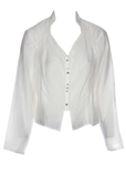 Pause Cafe Gilet Ecru Bolero F