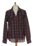 Garcia Chemise Rouge Manche Lo