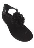 Meger Chaussure Noir Tong Femm