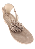 Meger Chaussure Beige Tong Fem