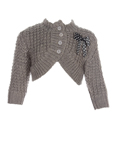 Eliane Et Lena Gilet Beige Car