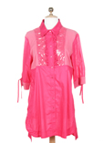 Fuego Woman Tunique Rose Tuniq