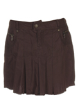 Ddp Jupe Marron Mini-jupe Fill