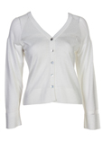 Finette Gilet Blanc Cardigan F