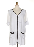 Be The Queen Gilet Blanc Cardi