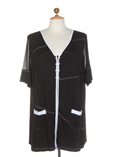 Be The Queen Gilet Noir Cardig