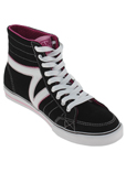 Vans Chaussure Noir Basket Fem