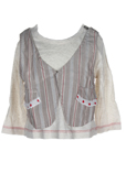 Tapioca T-shirt / Top Beige Ma