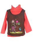 Tapioca T-shirt / Top Orange M