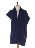 Hache Gilet Bleu Cardigan Femm