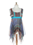 Paul Brial Tunique Turquoise T