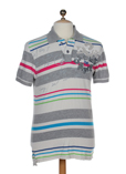 Desigual T-shirt / Top Gris Po