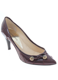Armani Chaussure Aubergine Esc