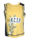 3 Pommes T-shirt / Top Jaune D