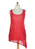 Deca Tunique Rouge Tunique Fem