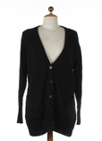 Lunatisme Gilet Noir Cardigan 