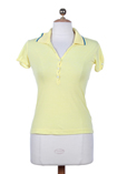 55 Dsl T-shirt / Top Jaune Pol