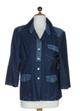 Bleu De Sym Veste Jean Veste F