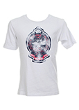 Cks T-shirt / Top Blanc Manche