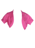 Kanz Gilet Rose Bolero Fille