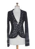 Chacok Gilet Noir Cardigan Fem