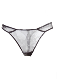 Ikks Lingerie Gris Strings/tan