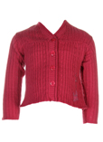 Chipie Gilet Rouge Grenat Card