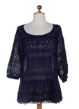 Gerard Darel Tunique Bleu Mari