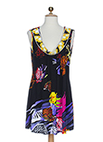 Fuego Woman Tunique Noir Tuniq