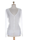 Molly Bracken Gilet Blanc Card