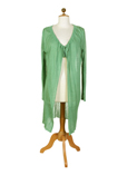 Sandwich Gilet Vert Cardigan F