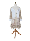 Elisa Cavaletti Tunique Beige 