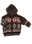 Catimini Gilet Marron Cardigan