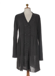 Rimini Gilet Gris Cardigan Fem