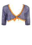 Catimini Gilet Bleu Bolero Fil