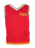 Catimini Pull Rouge Col V Garc