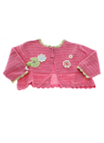 Catimini Gilet Rose Cardigan F