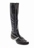 Elle Chaussure Noir Botte Femm