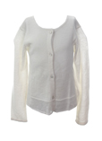 Jean Paul Gaultier Gilet Blanc