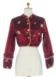 Enjoy Gilet Bordeaux Bolero Fe