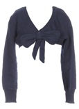 Cks Gilet Bleu Fonce Bolero Fi