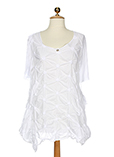 Caty Lesca Tunique Blanc Tuniq