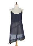 Caty Lesca Tunique Bleu Fonce 