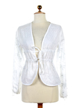 Mayoral Gilet Blanc Cardigan F
