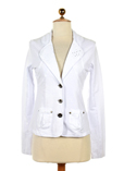 Cks Veste Blanc Veste Fille