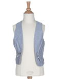 Scotch Gilet Bleu Ciel Gilet F