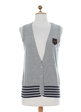 Only Gilet Gris Gilet Femme